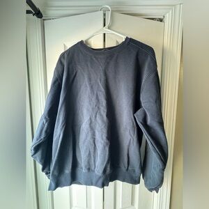 L.L. Bean Men's Navy Crewneck Sweater